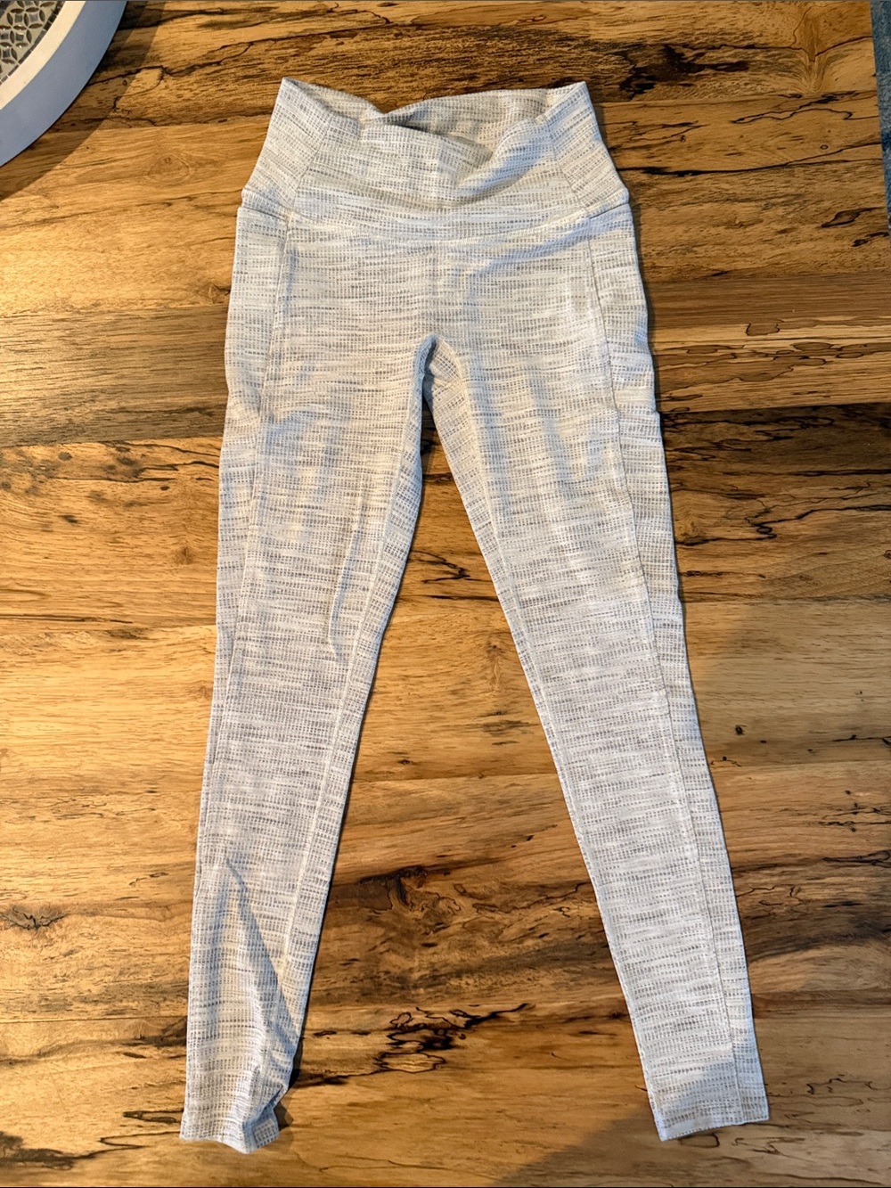lululemon athletica Light Heathered Gray High-Rise Leggings